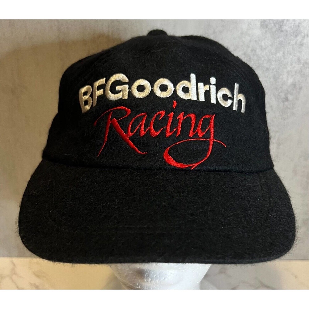 VTG BFGoodrich Felt Hat Crazyhorse Made In USA Slide Adjustable